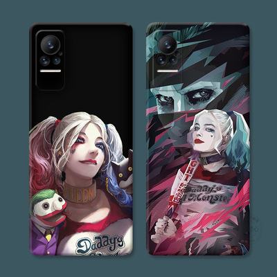 小丑女JOKER适用小米civi2手机壳1s文艺mix4希斯莱杰奎恩max3男生2s女款cc9e美图定制版pro软note3小众play