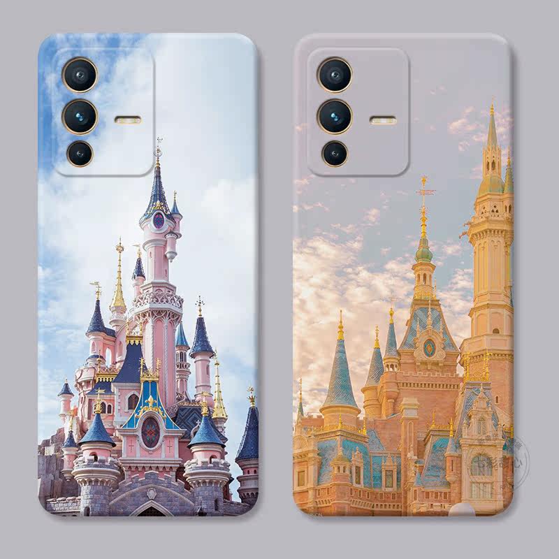 少女心城堡适用vivo s16手机壳s18s15pro简约s17文艺s12x可爱耐脏s10s9s7t女款s6软nex3s,3C数码配件,手机保护套/壳,淘宝优惠券,粉丝福利购,淘宝优惠卷