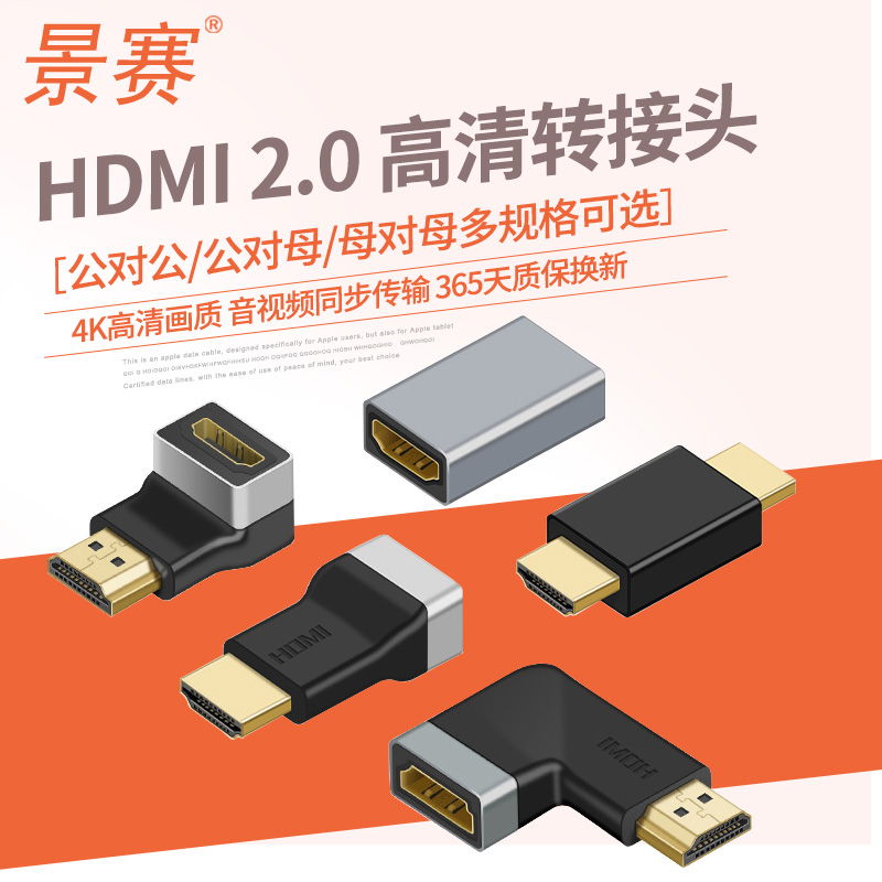 升级HDMI2.0版 4K高清 多朝向 解决狭小空间