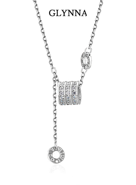 转运珠好运连连纯银项链