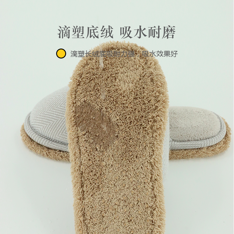冬季家居擦地扫地拖把拖鞋可拆底