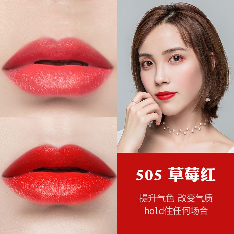 土耳其Flormar口红DC29脏橘南瓜黑管哑光雾面丝绒唇膏江疏影推荐