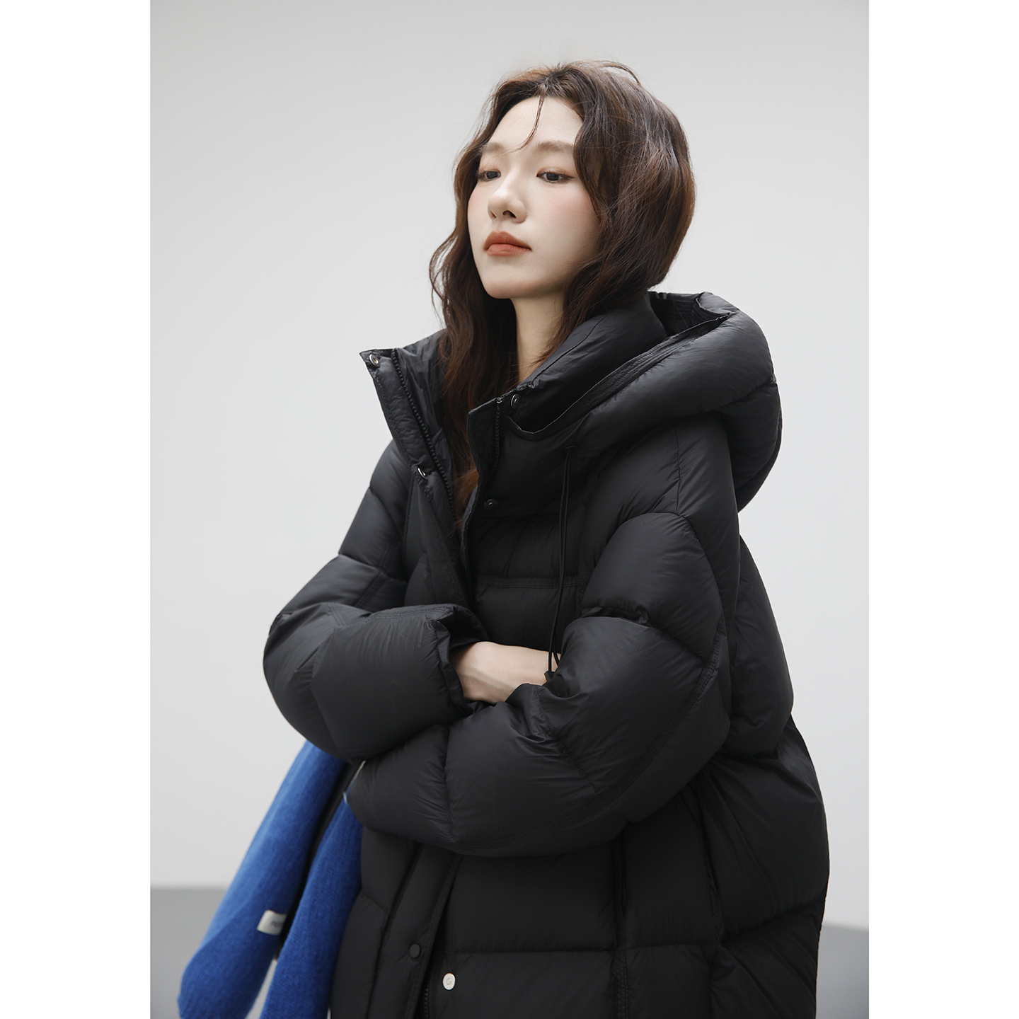 三星90白鹅绒泡芙短款羽绒服