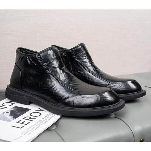 商务百搭正装休闲马丁靴