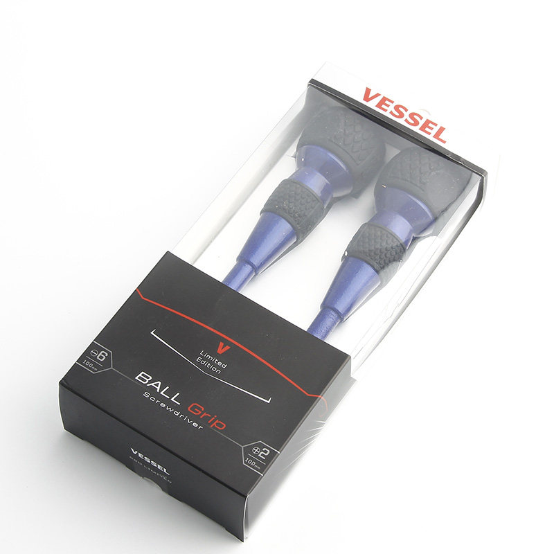일본 VESSEL 기념 에디션 고강도 산업용 드라이버 및 강력한 자석 드라이버 수입품 2개