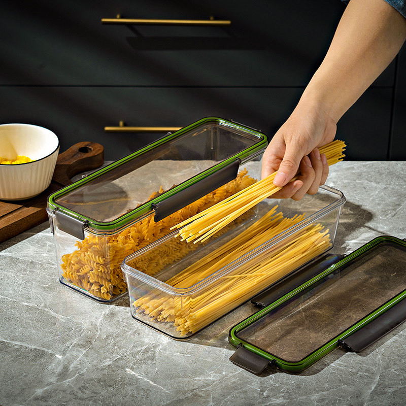 舍里面条收纳盒家用食品级密封储物罐意面收纳筒大容量挂面收纳罐,收纳整理,食物收纳盒,淘宝优惠券,粉丝福利购,淘宝优惠卷