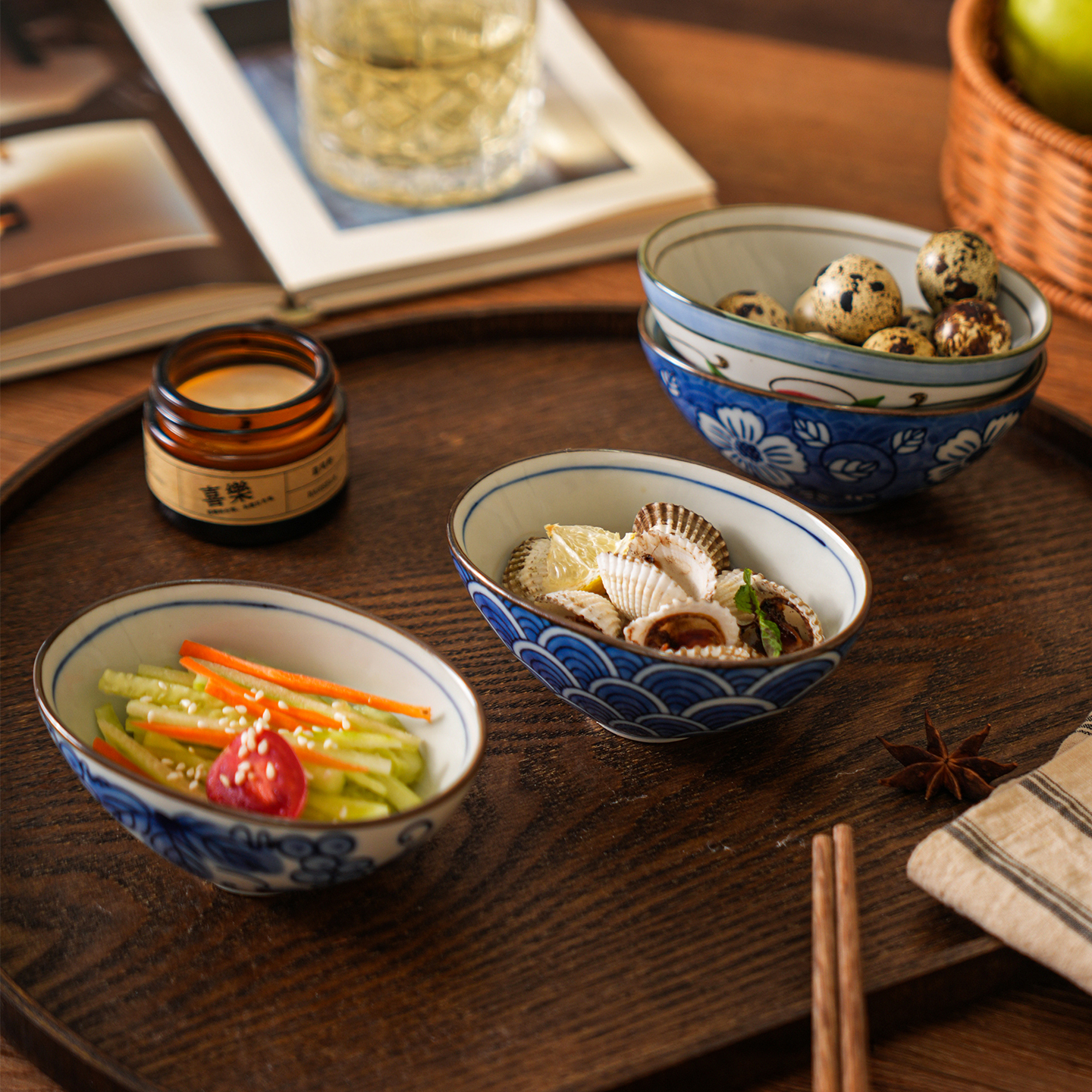 舍里碟蘸料小碗点心碟甜品零食碗