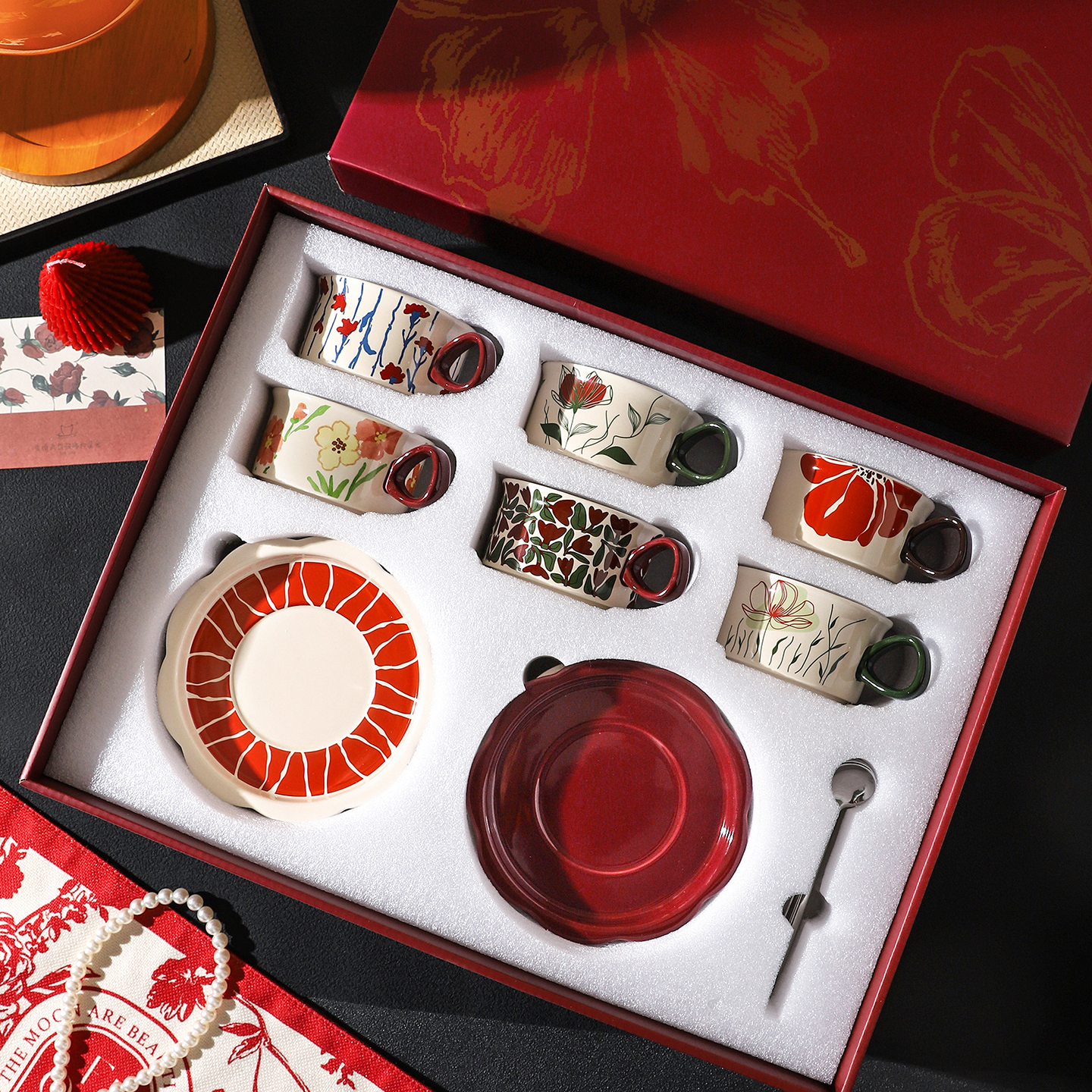 舍里礼盒装咖啡杯乔迁新居礼物