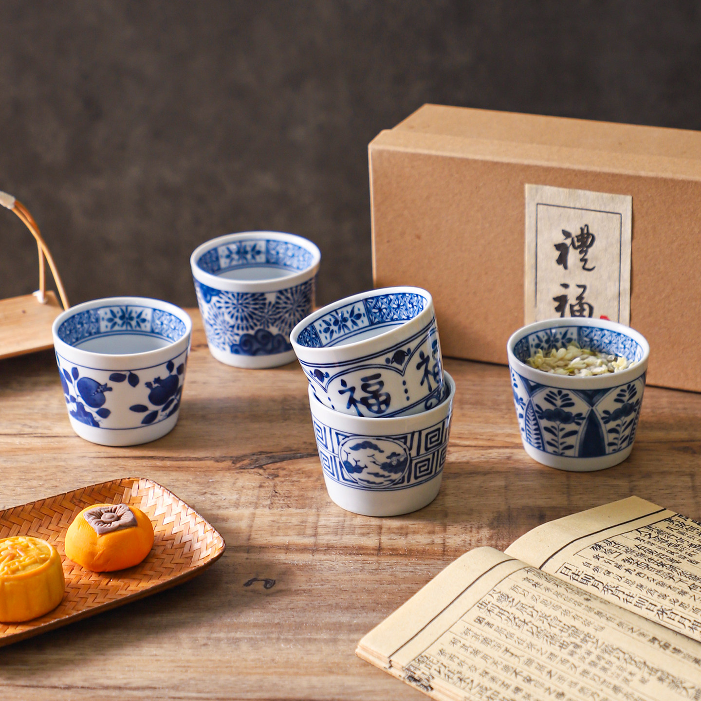 舍里复古陶瓷小茶杯办公室杯子