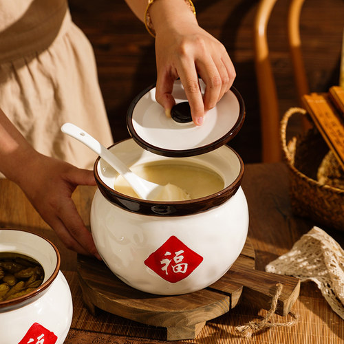 舍里带盖密封耐高温猪油罐