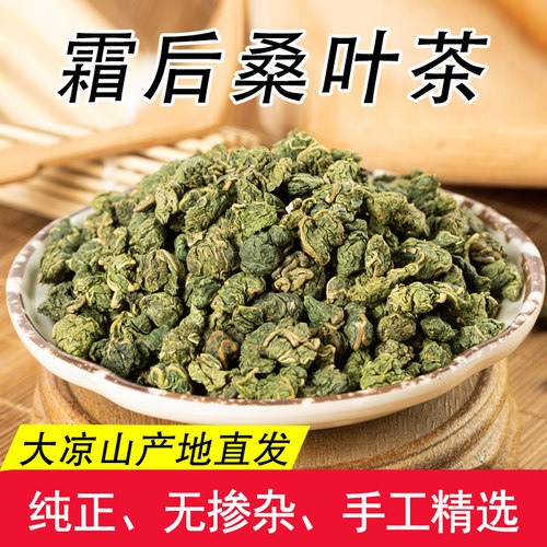 霜桑叶大凉山中药材干桑叶