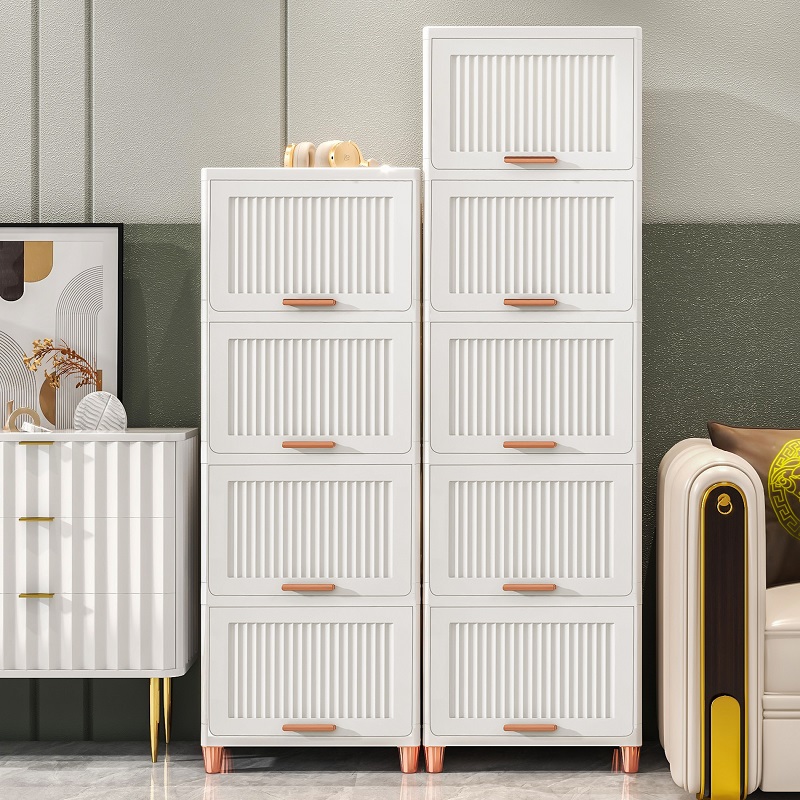 加厚收纳柜零食柜厨房置物架子