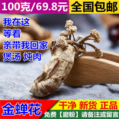 新货正宗100克包邮干净金蝉花