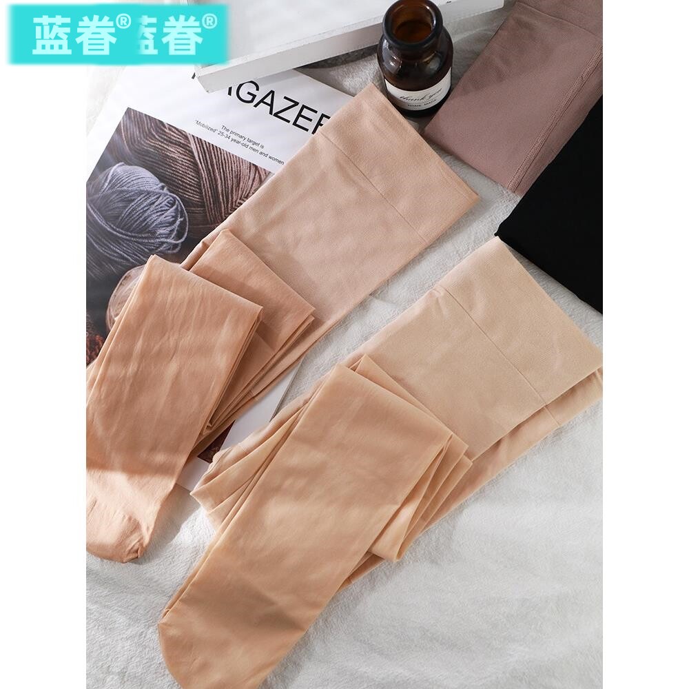 【2条】哑光20D春夏季薄款丝袜女初秋光腿神器肉色防勾丝连裤袜