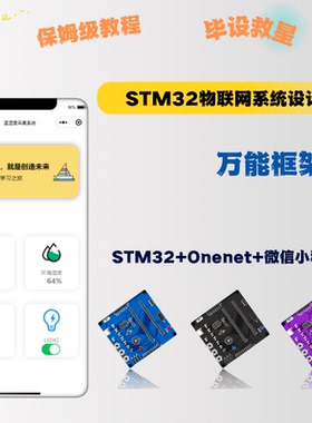 B站保姆级教程! STM32+ESP8266+微信小程序实战项目