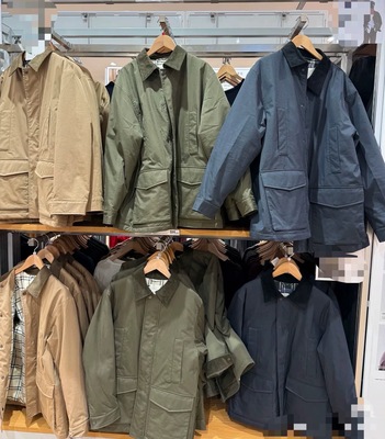 男装PUFFTECH空气棉服休闲茄克外套加棉保暖夹克25新款棉衣481347