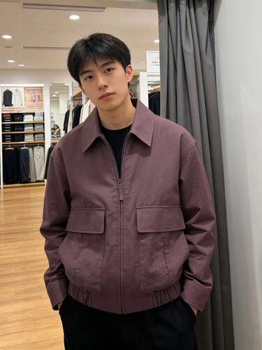 男装/女装休闲短茄克/上衣外套2026春秋新款工装外套夹克衫483835