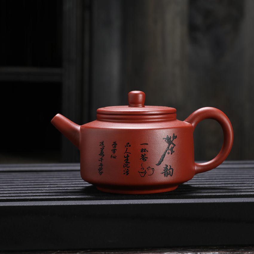 德钟茶韵手绘陶瓷茶具居家品茗轻奢雅致功夫茶器茶道居家雅致精品