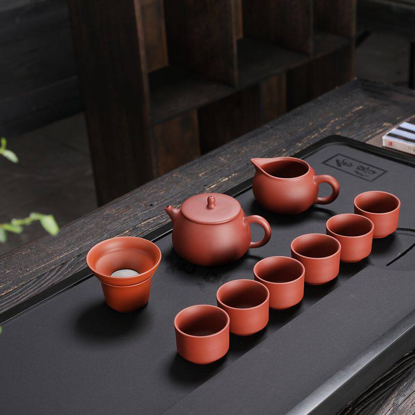 传统中国风紫砂功夫茶具套装