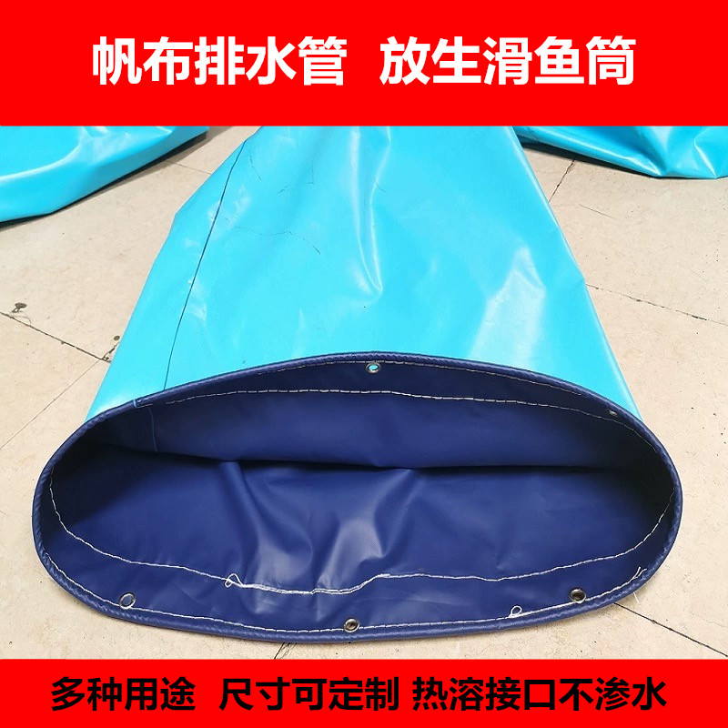 耐磨耐撕裂放鱼帆布滑布