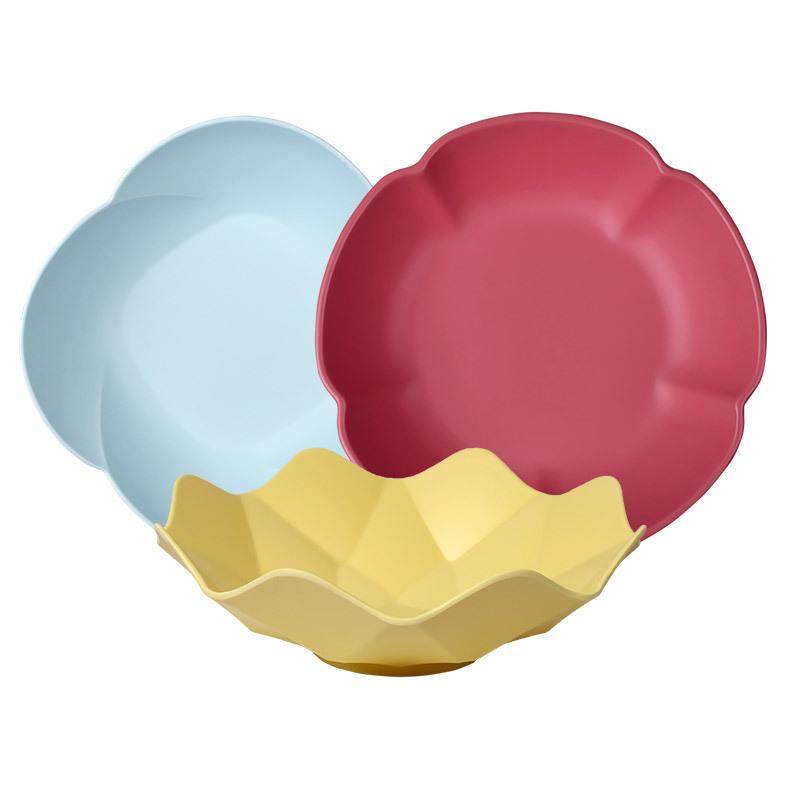 五和 花型水果盘家用客厅茶几零食干果糖果盘乔迁新居北欧风高档,餐饮具,果盆/果盘/果篮,淘宝优惠券,粉丝福利购,淘宝优惠卷