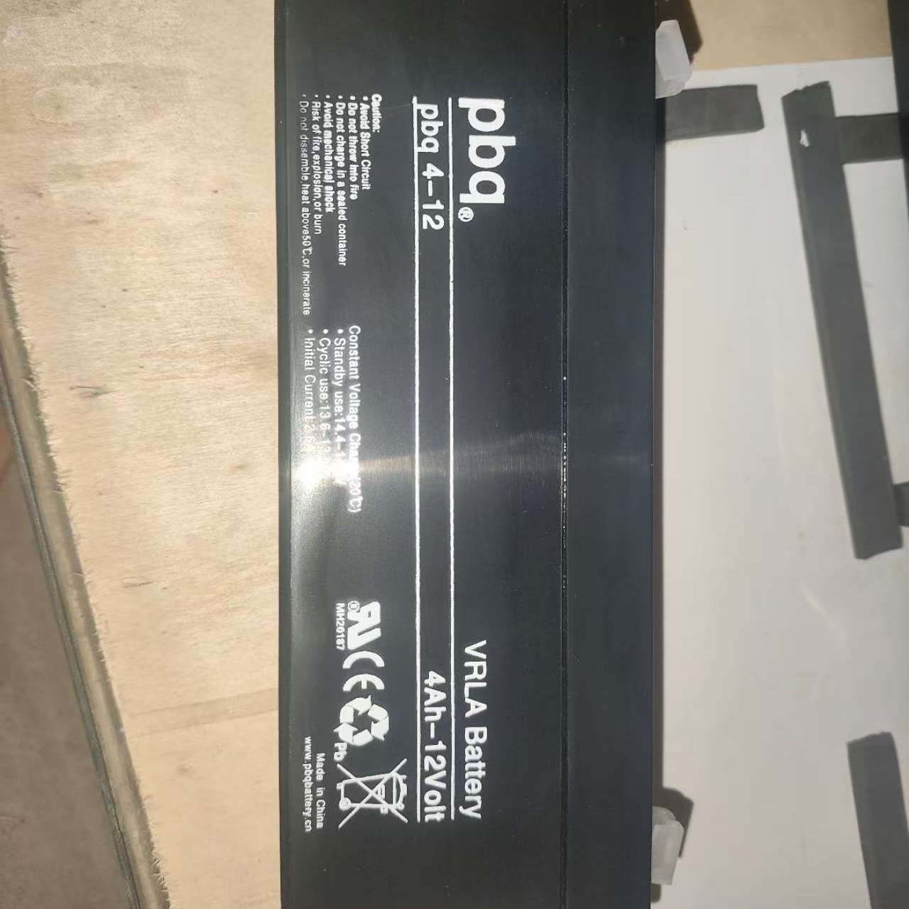 荷兰pbq蓄电池pbq4-12库卡机器人4Ah-12Volt工业用高性能蓄电池