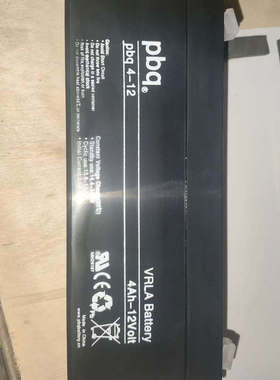 荷兰pbq蓄电池pbq4-12库卡机器人4Ah-12Volt工业用高性能蓄电池