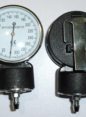 压力表头 血压计表头 压力表 血压表配件 0-300mmHg 0-40kpa