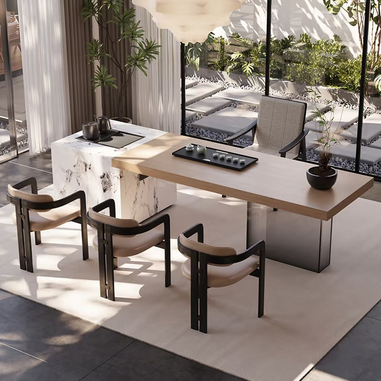 宋式美学黑胡桃木设计师同款家具茶桌办公室会所民宿高端定制茶台,住宅家具,家用茶台/茶桌,淘宝优惠券,粉丝福利购,淘宝优惠卷