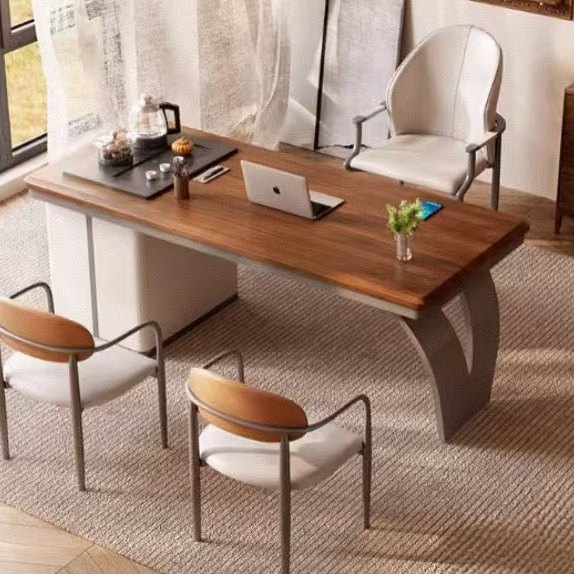 宋式美学阳台休闲黑胡桃木茶桌椅高端定制民宿酒店茶台设计师同款,住宅家具,家用茶台/茶桌,淘宝优惠券,粉丝福利购,淘宝优惠卷