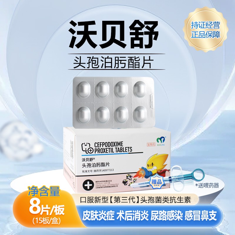 宠物四代消炎药头孢泊肟酯保灵犬