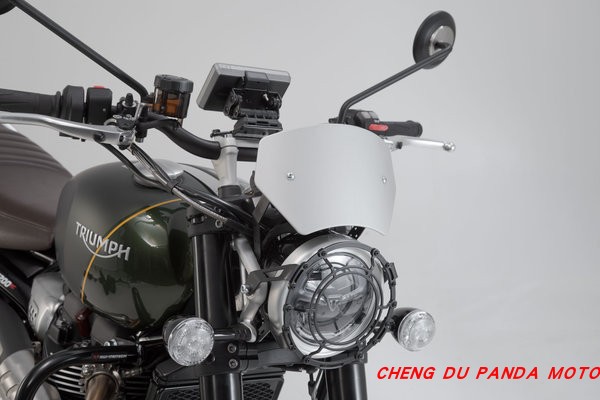 凯旋scrambler 1200xc(18-)风挡/德国sw-motech合金风挡 改装机车