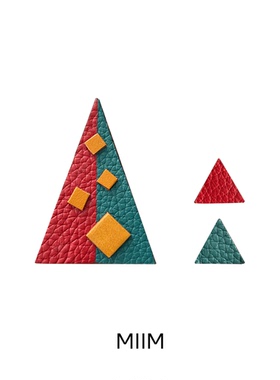 圣诞款小众设计夸张艺术气质手工胸针套装