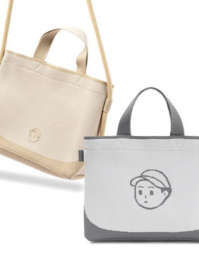 FINERWORLD针织小众弧形潮流斜挎包通勤手提挎包休闲户外男女情侣