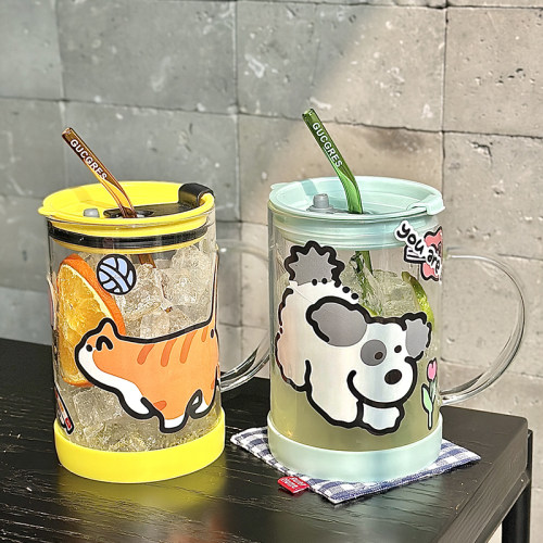 “可爱嘟嘟”1000毫升大容量水杯