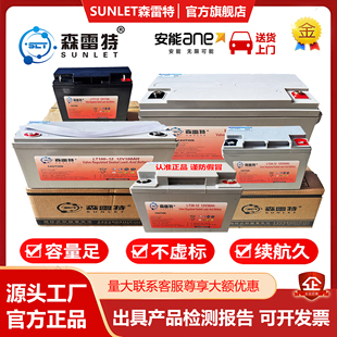 12V100ah24ah38a65a150ah7ah監控UPS電瓶 SLT100 森雷特蓄電池