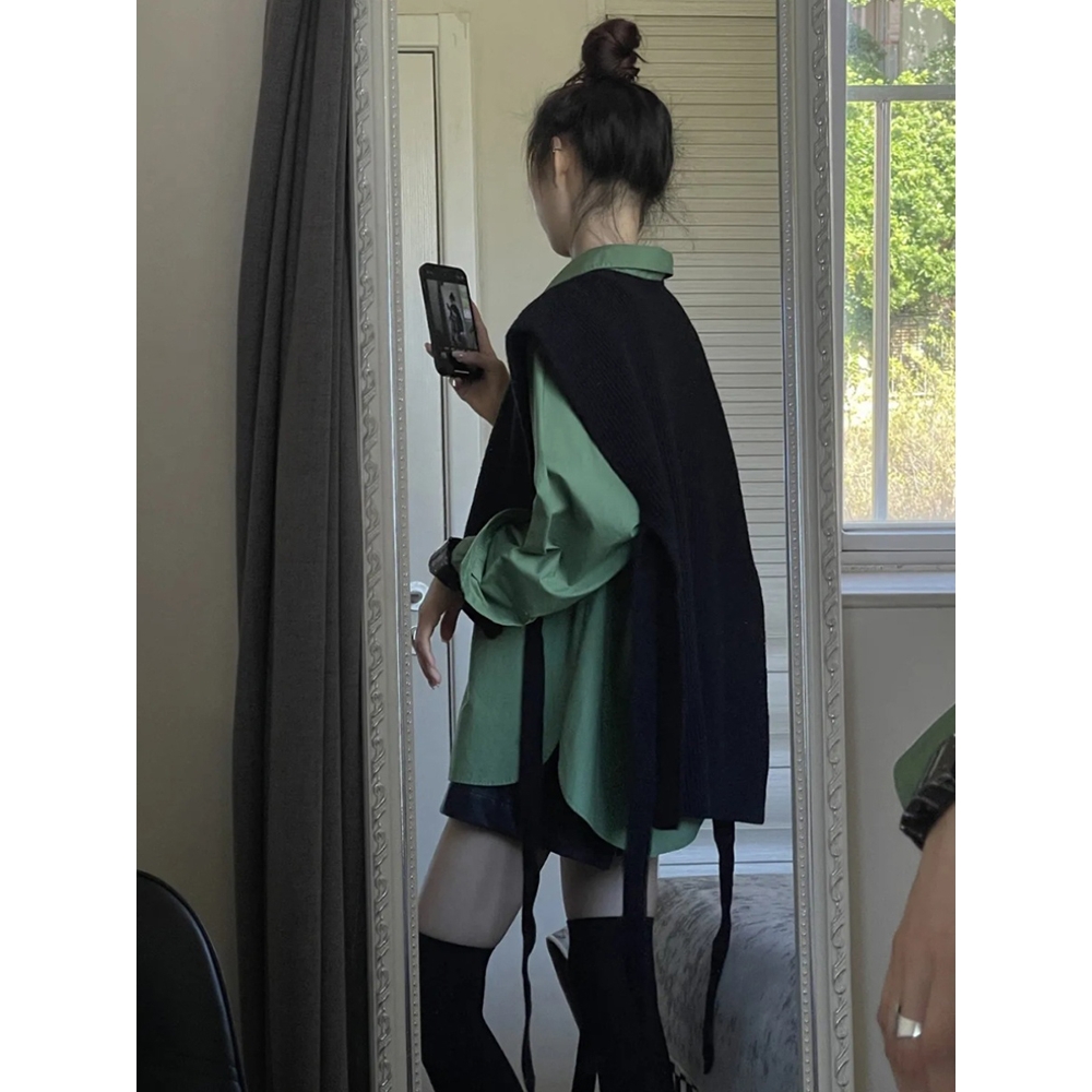 声雨竹冷淡系女装高级套装初秋季新款微胖女生小个子穿搭今年流行