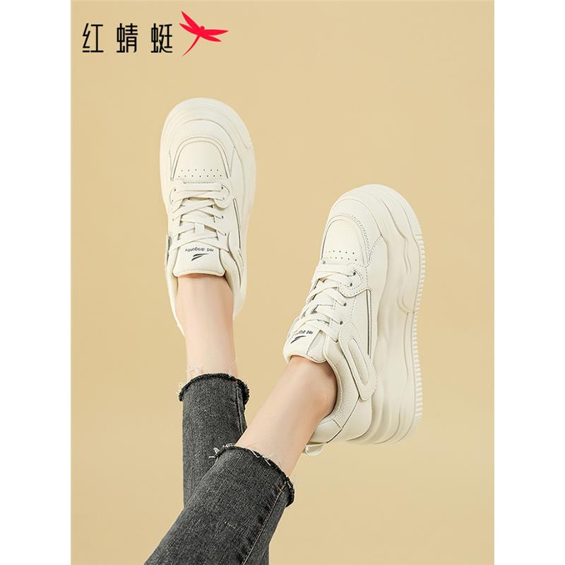 红蜻蜓休闲鞋女2025春季新