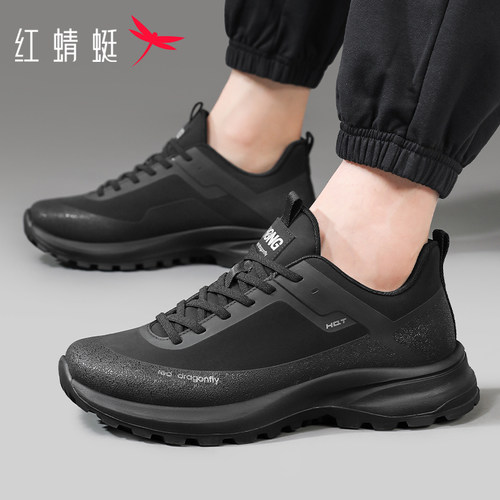 红蜻蜓男鞋秋季新款休闲厚