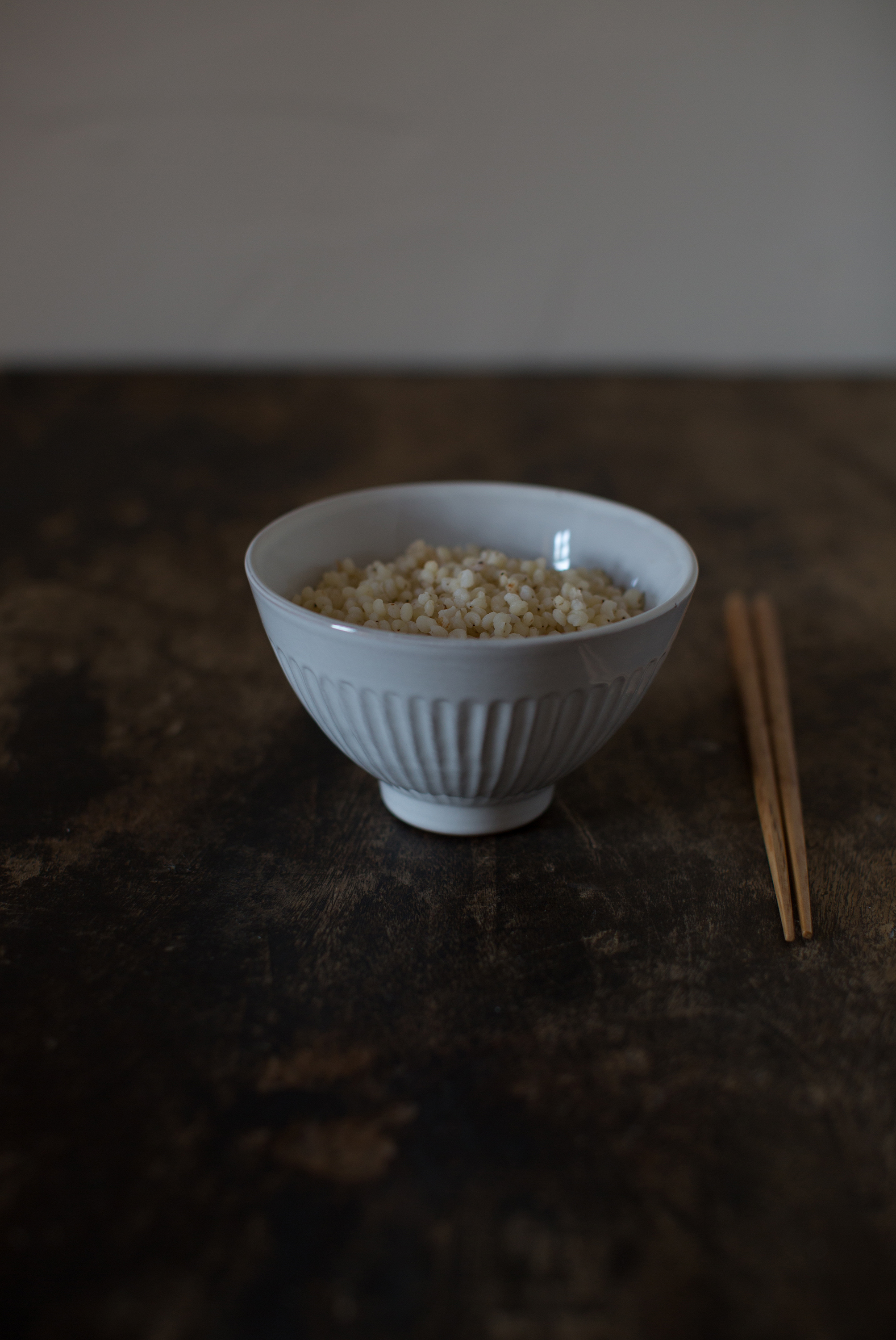 斗笠竖纹米饭碗出口日本粗陶日式