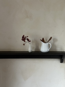 NfT 法式乡村白色陶瓷小花瓶 餐桌花瓶 复古文艺床头花插 胖瘦2i.
