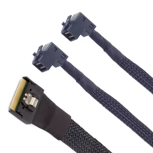 9560-8i阵列卡一分二SAS线RAID卡数据线背板 Slim sas 8654转8643