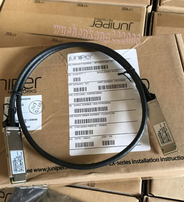 原装瞻博JUNIPER QFX-QSFP-DAC-1M/3M QSFP+ 40G堆叠线交换机线