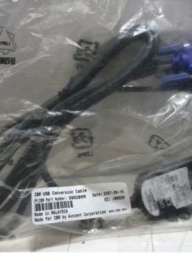 全新原装IBM USB KVM Cat5 39m2895 39M2899 39M2909切换器模块