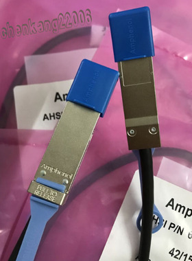 全新50CM安费诺QSFP+40G-DAC-0.5M电缆IB线铜缆堆叠线