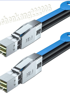 全新1/2/3/4/5/米/Ext mini sas HD SFF-8644存储服务器SAS线12G