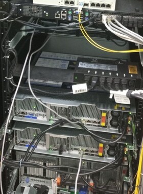 拆机Copper Cable 8m HSSDC to HSSDC2 038-003-294 EMC数据线