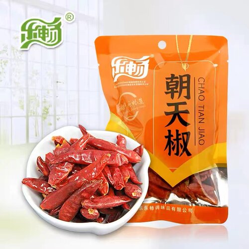 乐畅朝天椒干辣椒50g袋装红辣椒川菜火锅备料 满10袋江浙沪包邮 - 封面