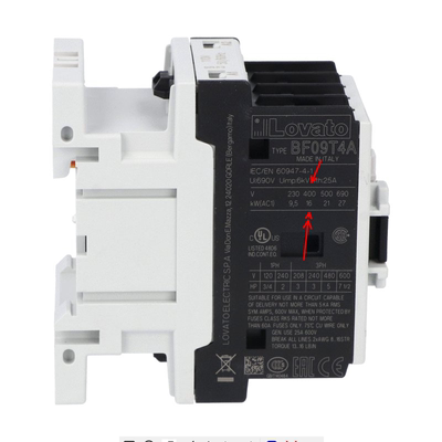 BF09T4A原装进口意大利LOVATO继电器230V/24V功率接触器25A