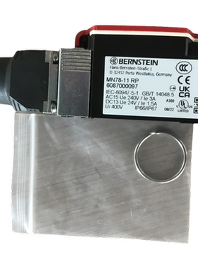 博恩斯坦限位开关 拉绳开关 MN78-S11 RP 608.7000.097原装正品
